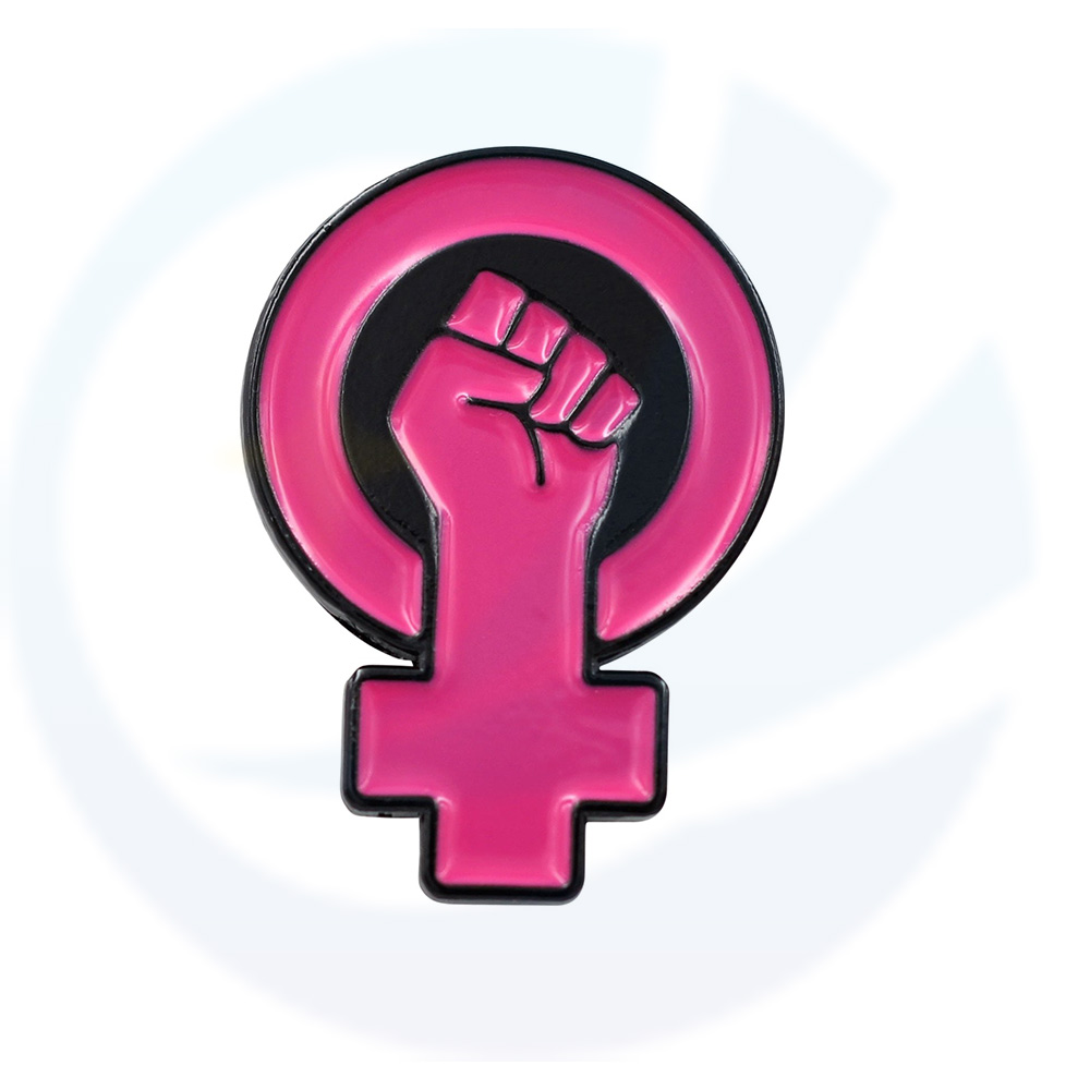 Pengilang Pin Lapel Kuasa Wanita Kekuatan Wanita Custom