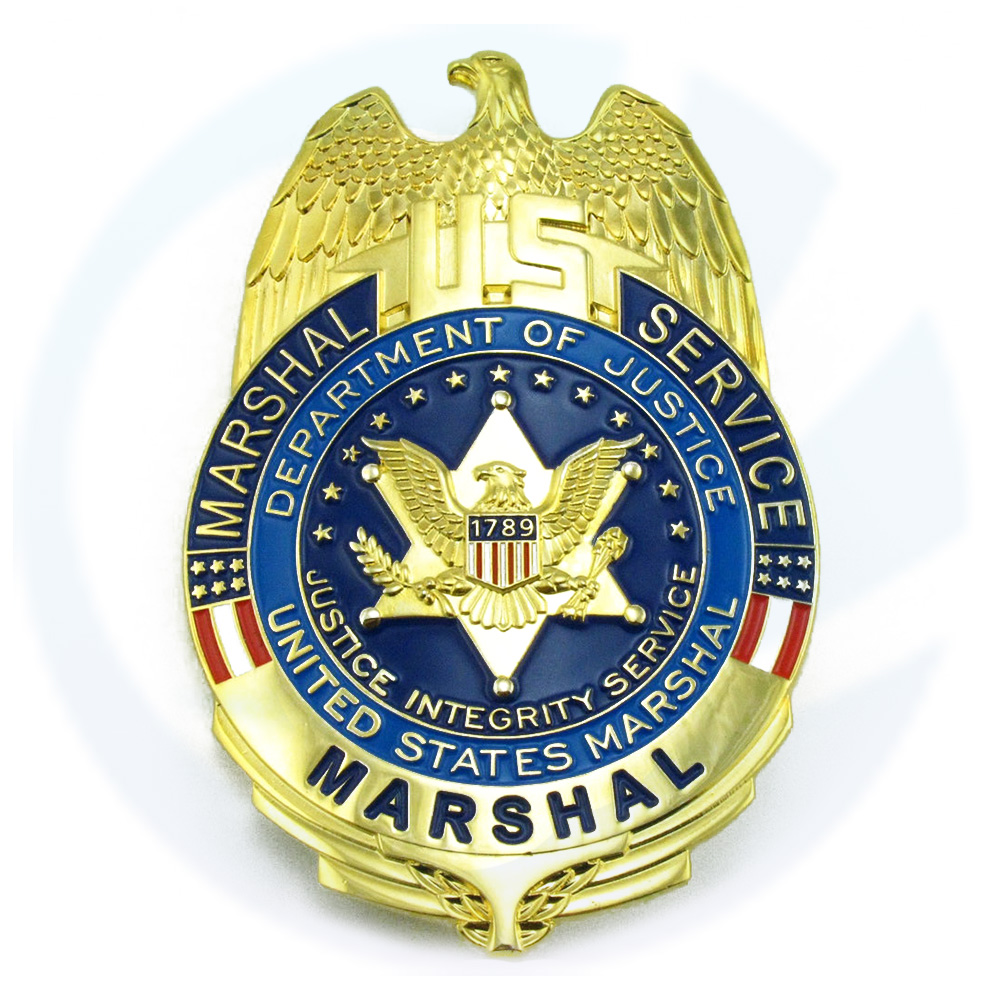 USMS US Marshal Service Badge Replica Props