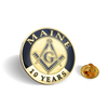 Reka Bentuk Percuma Berkualiti Tinggi Freemason Custom Freemason Tidak Teratur Masonik Lapnel Lapel Lapel Soft