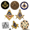 Reka Bentuk Percuma Berkualiti Tinggi Freemason Custom Freemason Tidak Teratur Masonik Lapnel Lapel Lapel Soft