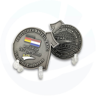 Custom Jerman Air Transport Command Souvenir Challenge Coins