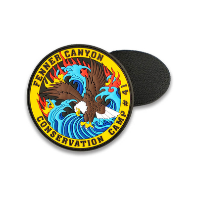 Custom US Eagle Logo PVC Patch